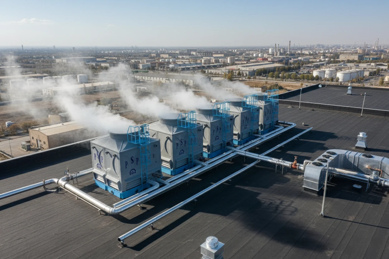 برج خنک کننده فایبرگلاس سری Z